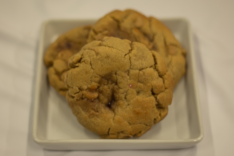 at sweets peanut butter and jelly cookie